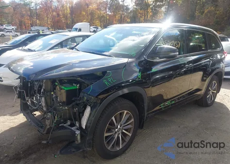 2018 Toyota Highlander Xle from USA, damaged, VIN 5TDJZRFH3JS914155